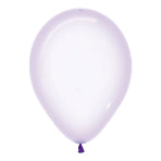 12" Crystal Pastel Lilac Sempertex Latex Balloons (50)