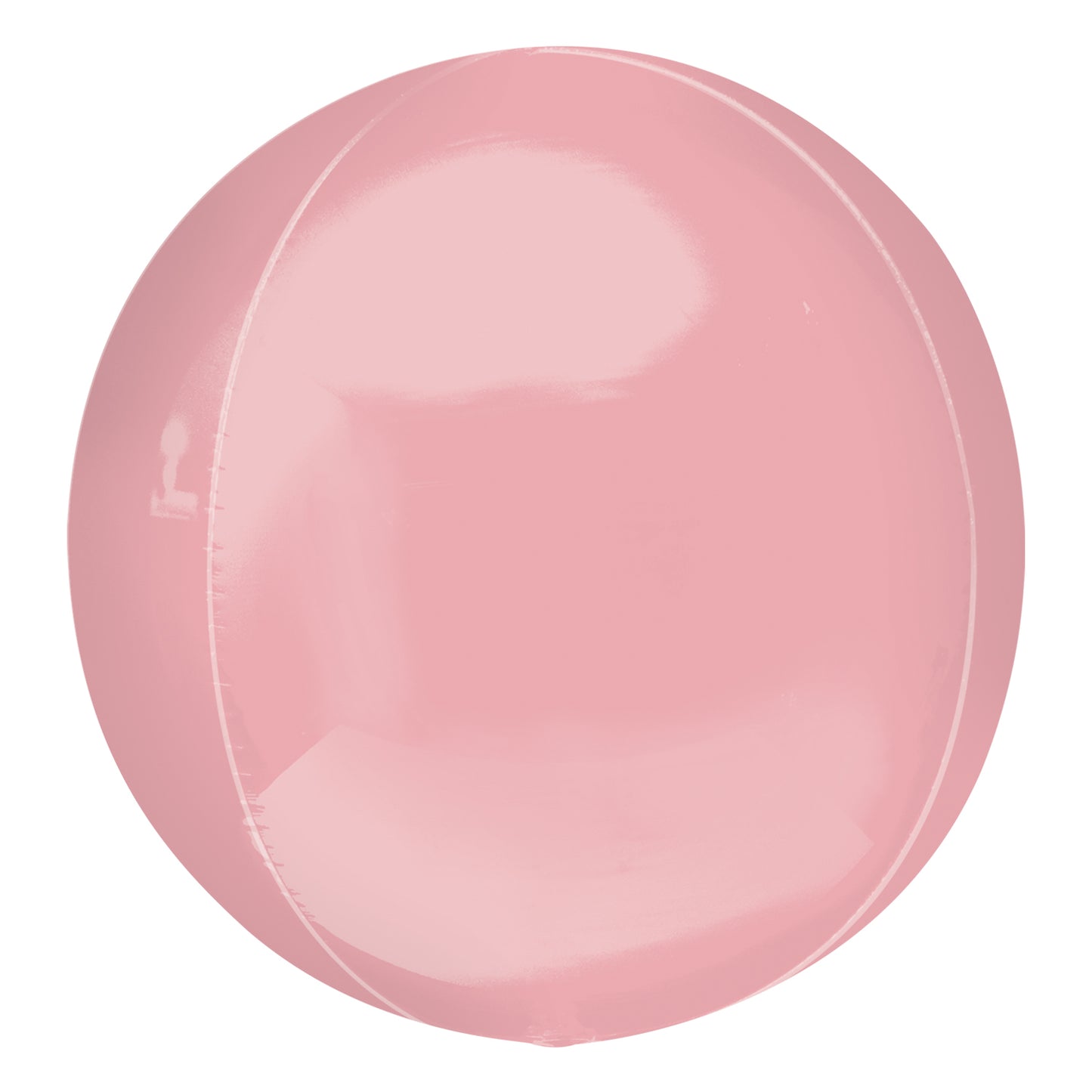 Jumbo Pastel Pink Orbz Foil Balloons 21"/53cm x 21"/53cm P55 - 1 PC
