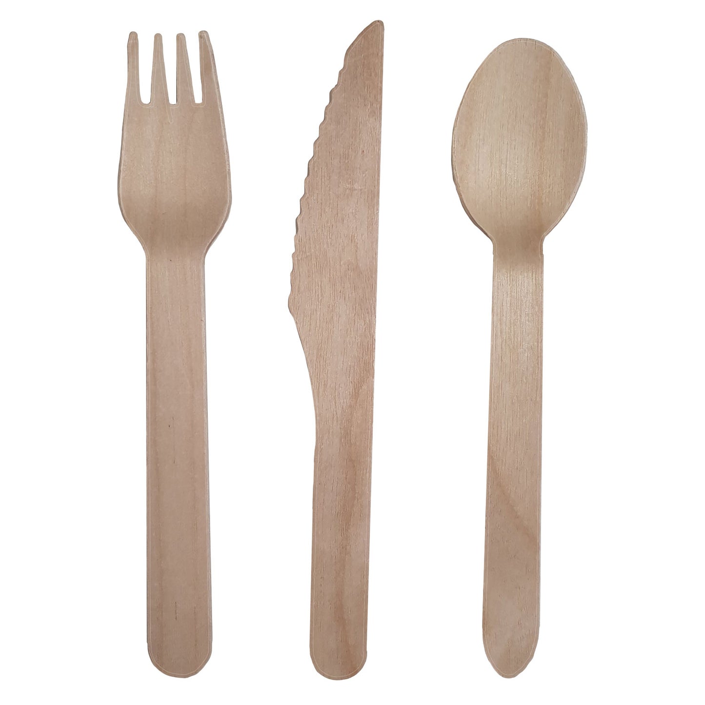 Wooden Cutlery x 30 pieces