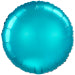 Anagram Aqua Circle Satin Luxe Standard HX Unpackaged Foil Balloons S15 - 1 PC