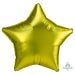 Anagram Lemon Star Satin Luxe Standard HX Unpackaged Foil Balloons S15 - 1 PC