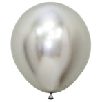 Sempertex Reflex Silver Balloons