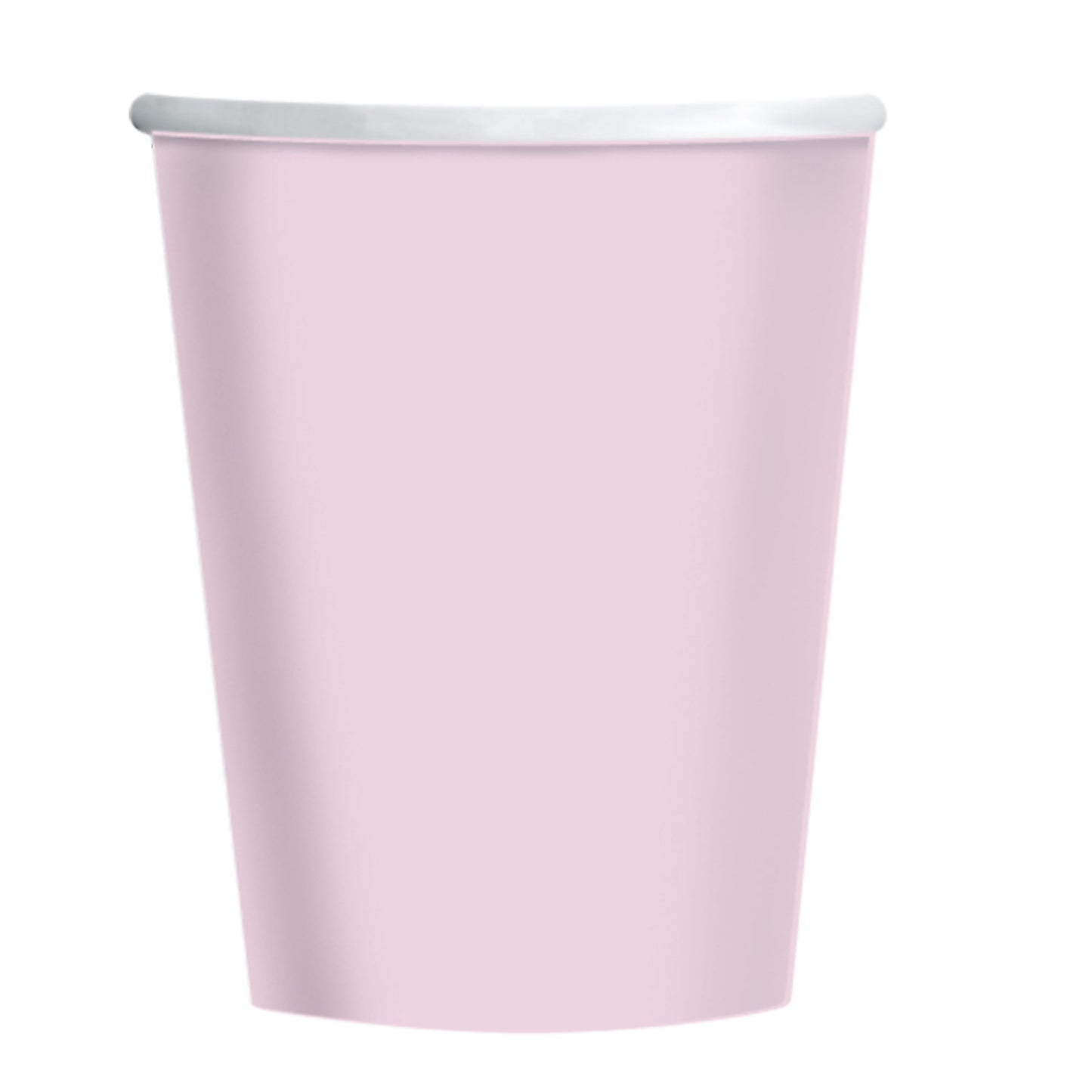 Marshmallow Pink Paper Cup 237ml x 12
