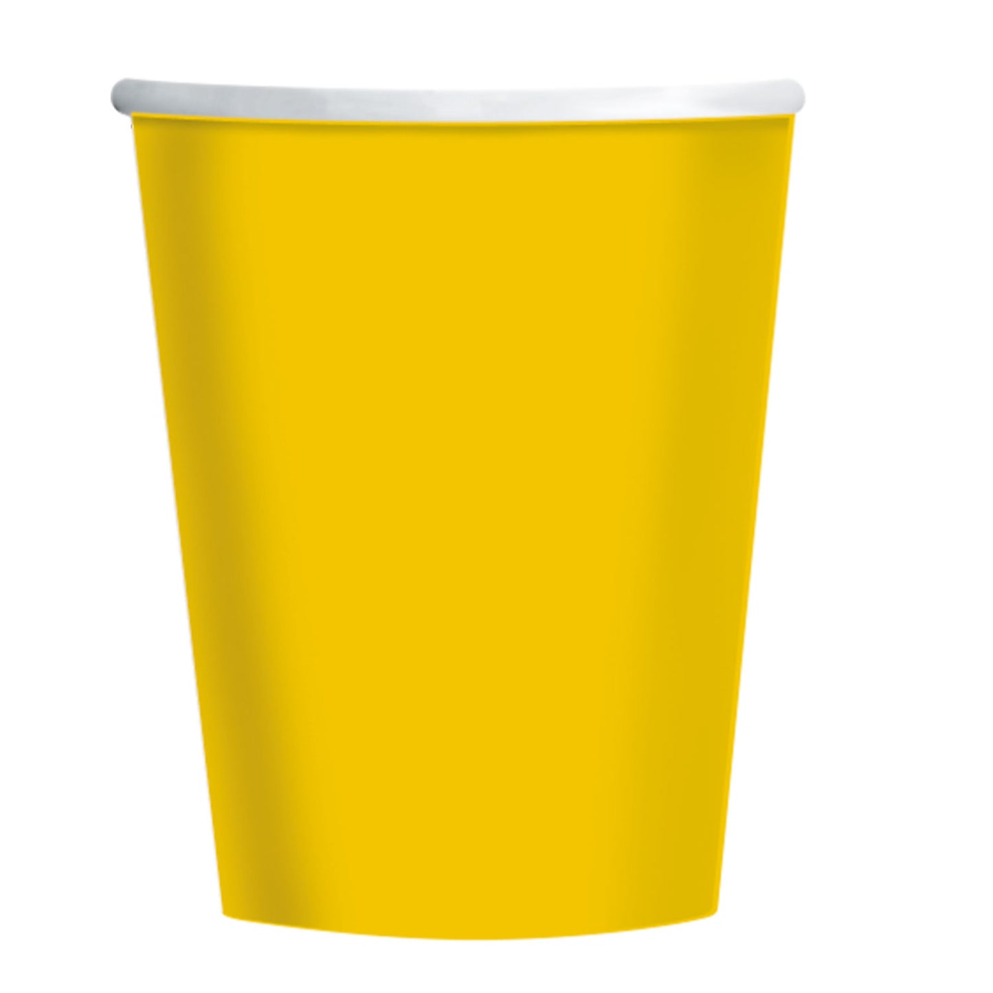 Buttercup Yellow Paper Cup 237ml x 12