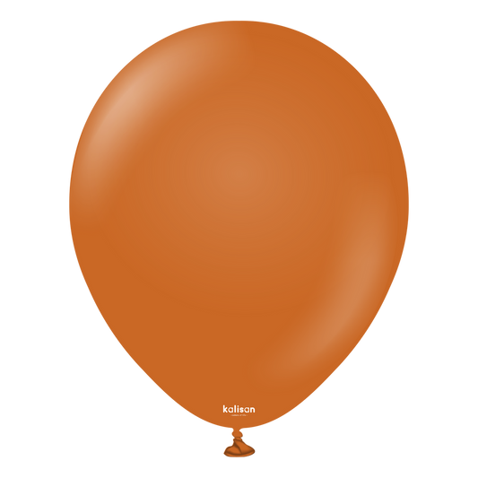 Kalisan Rust Orange Latex Balloons
