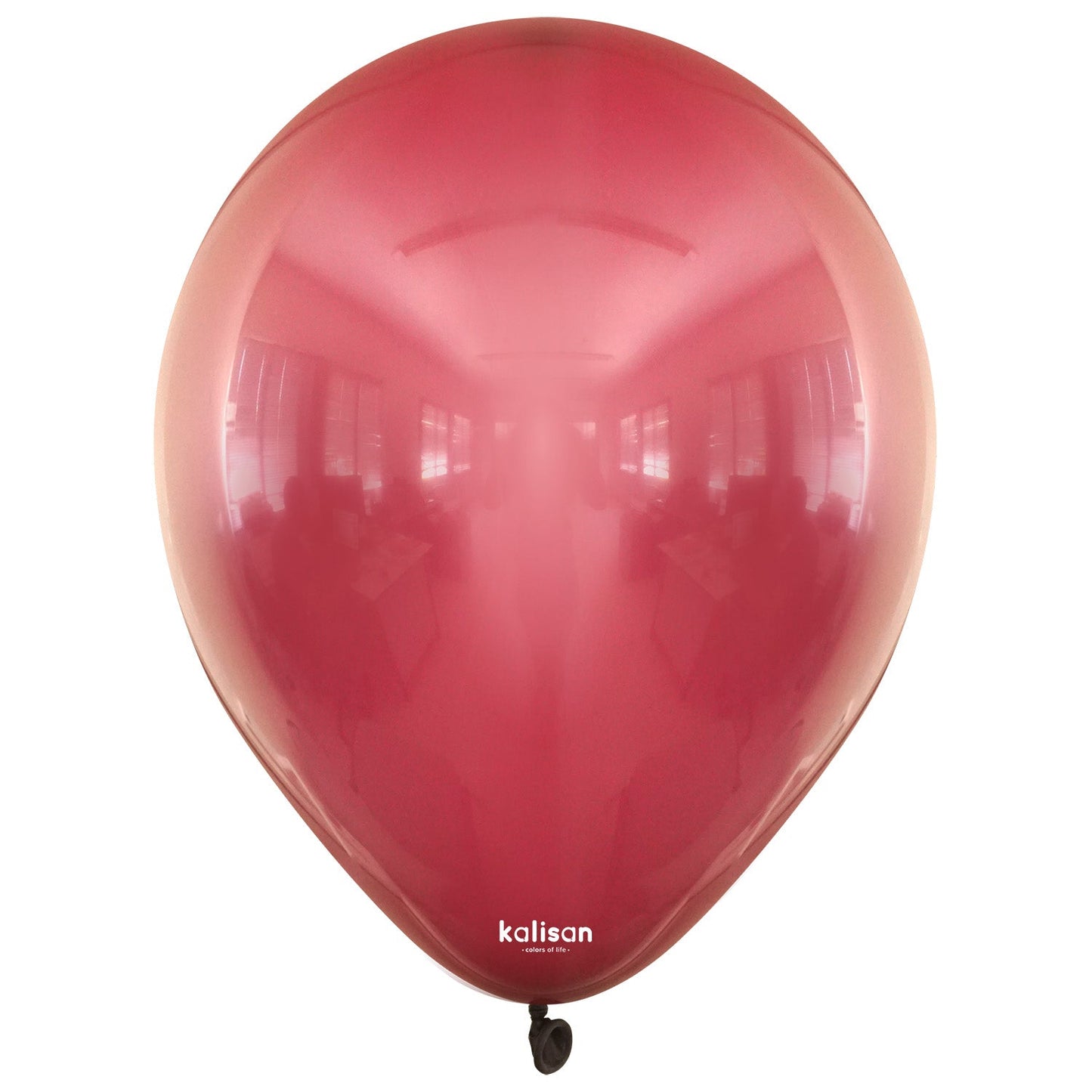 Kalisan Crystal Burgundy Latex Balloons