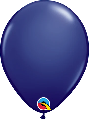 Qualatex Fashion Navy Latex Balloons