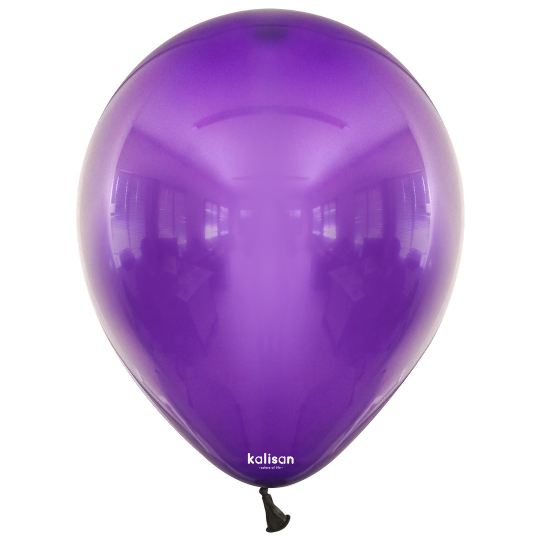 Kalisan Crystal Violet Latex Balloons