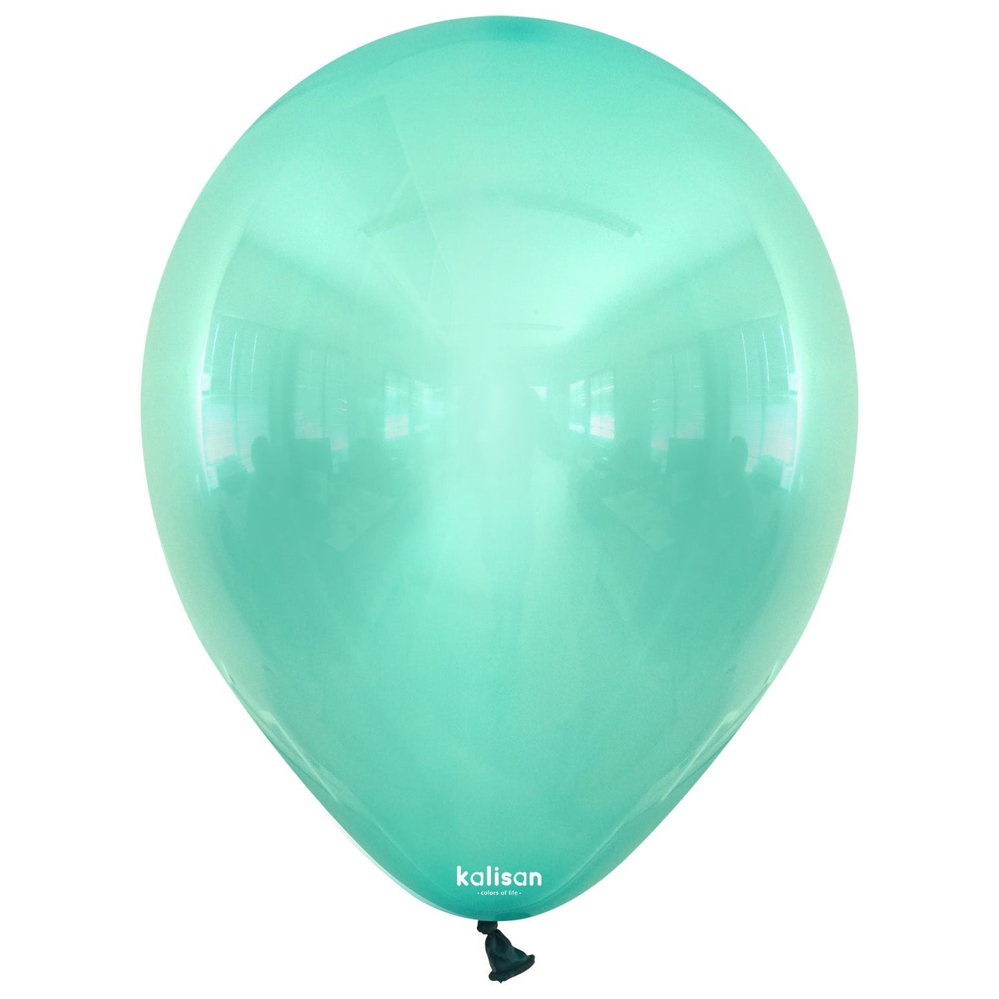 Kalisan Crystal Turquoise Latex Balloons