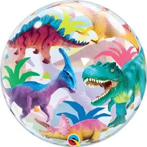 22” Dinosaur Bubble Balloon Qualatex