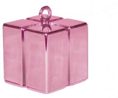 PEARL PINK GIFT BOX BALLOON WEIGHT