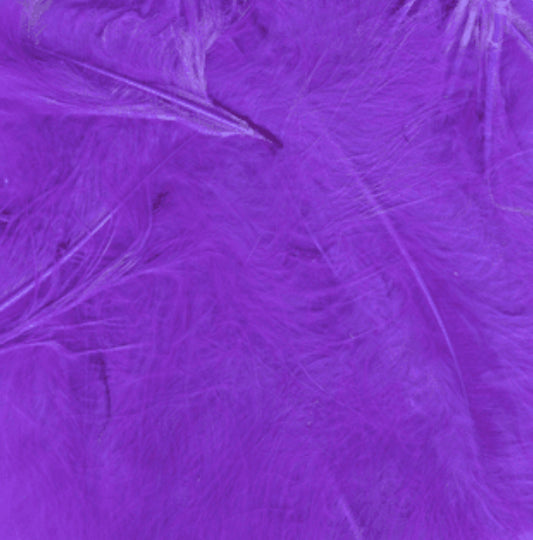 Purple Feathers for Balloons  )Eleganza 50g Bag l)