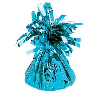 Baby Blue Foil Balloon Weights 170g/6oz - 1 PC