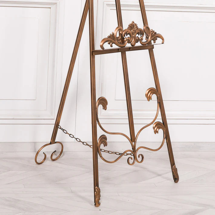 Gold French Metal Easel