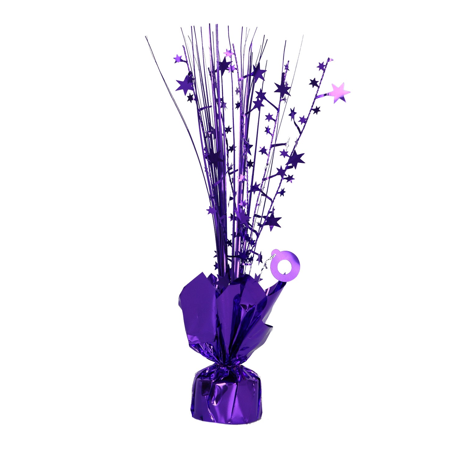 Purple Spray Centrepiece Balloon Weights 30cm - 6 PC