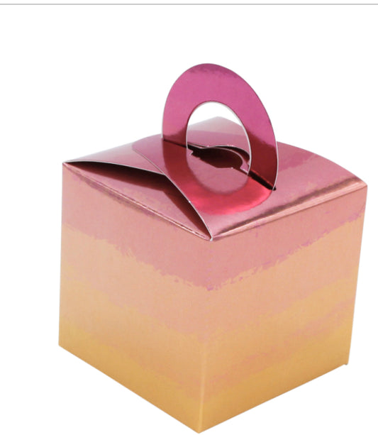 ROSE GOLD OMBRE BALLOON WEIGHT BOXES 8CT