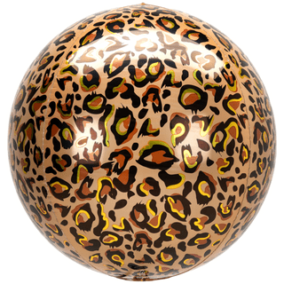 Animalz Balloon  Animalz Leopard Print Orbz (15")