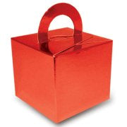 10 x Metallic Red Cardboard Box Weights