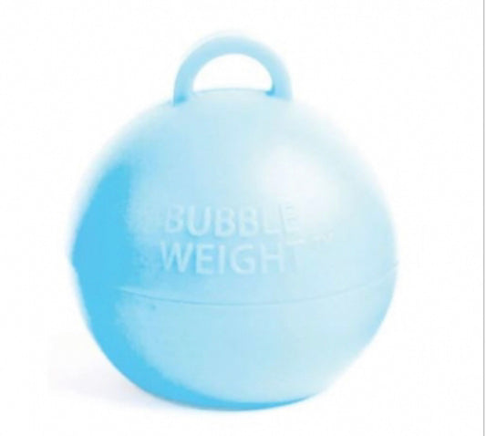 1 x 35G WEIGHT BABY BLUE BUBBLE WEIGHT