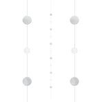 White/Silver Balloon Fun Strings 1.82m - 1 PC