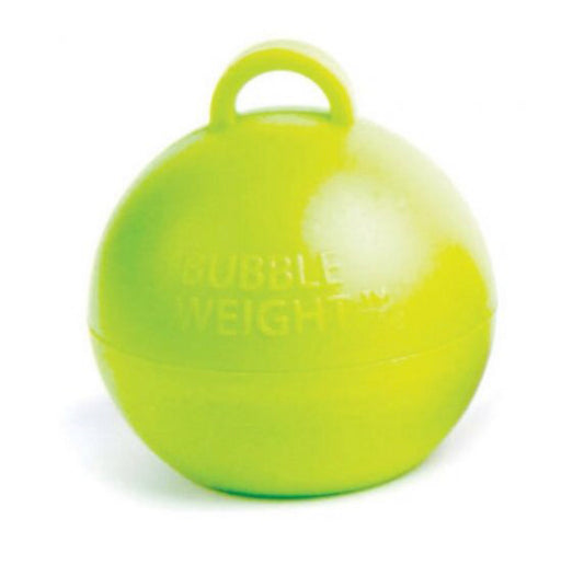 25 x 35G WEIGHTS LIME GREEN BUBBLE WEIGHT