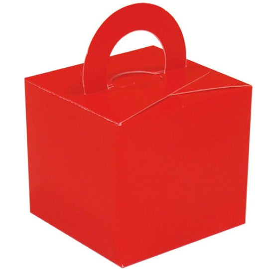 10 x Red Cardboard Box Weights