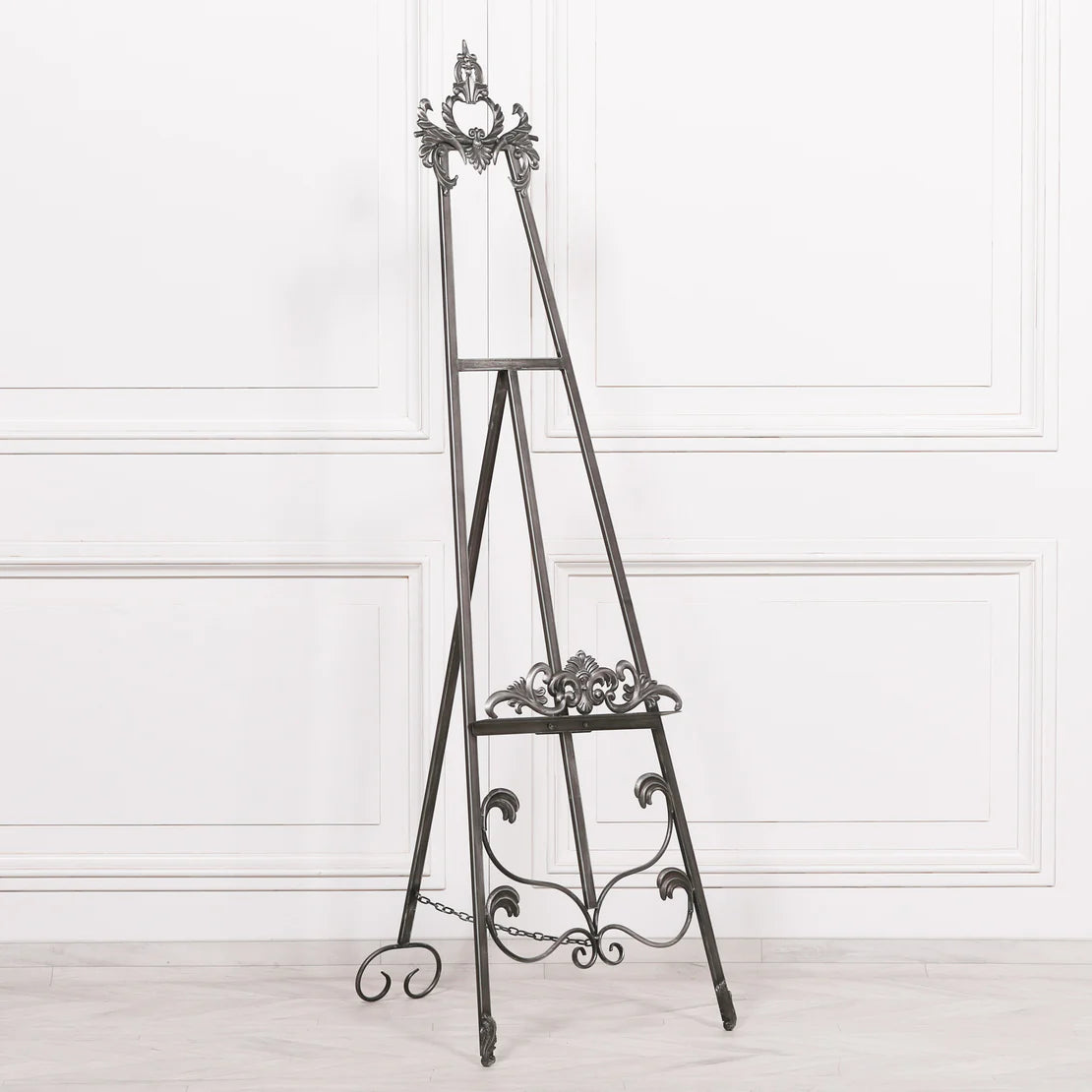 Silver French Metal Easel