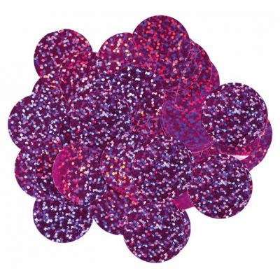 14g 10mm Holographic Fuchsia Confetti
