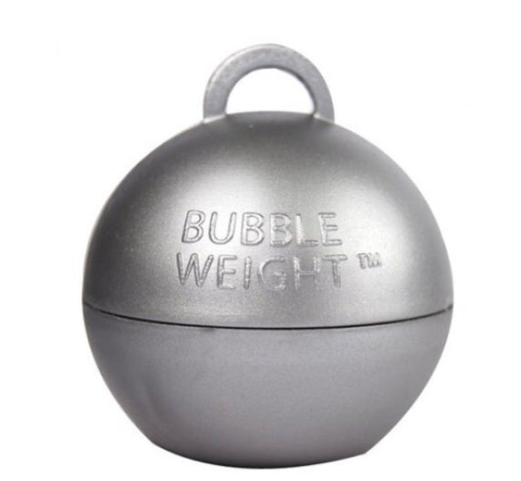 1 x 35G WEIGHT SILVER BUBBLE WEIGHT